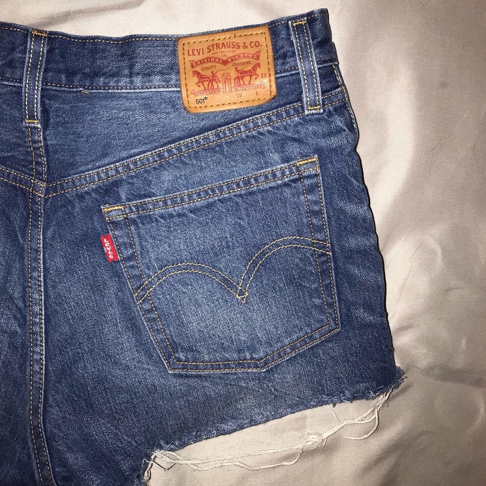 Levi 501 shorts!